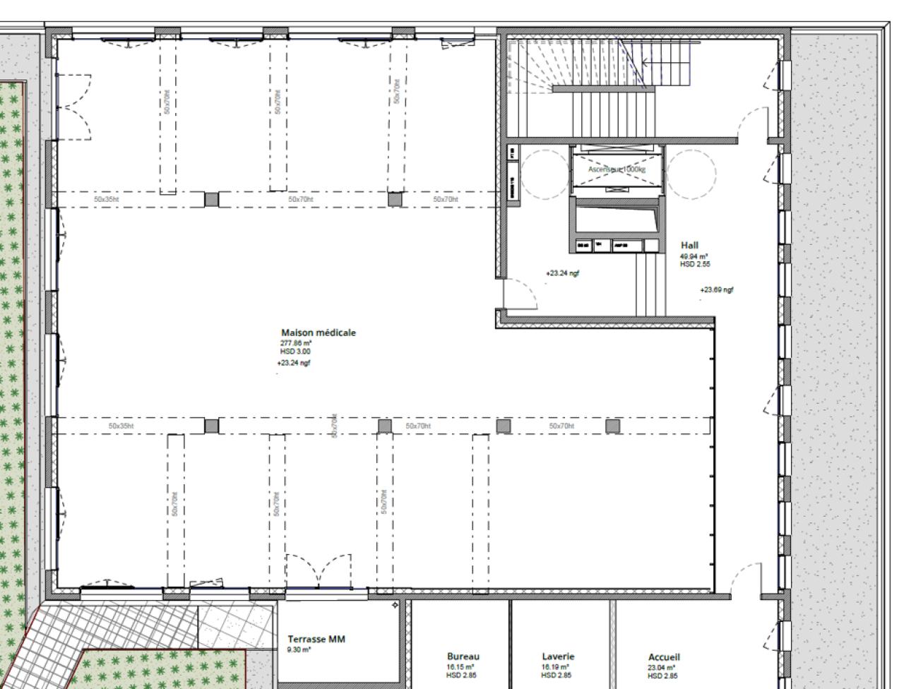 Bureau Bouguenais 278m² Vente bureau Bouguenais Loire-Atlantique OVBUR2531382 0